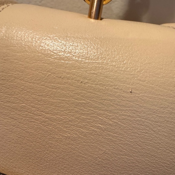 Tory Burch Fleming Convertible Shoulder Bag - Cream/Ivory/Gold - Picture 5 of 14